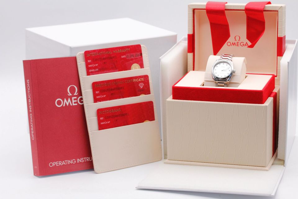 Omega Aqua Terra 150m Ladies 220.10.28.60.55.001 Image 5